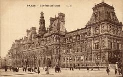 Paris - 4 - Hotel de Ville - CPA 