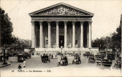 Paris - 8 - the Madeleine - CPA