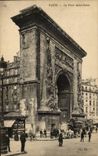 Paris - 10 - the Gate Saint Denis - CPA