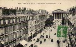 Paris - 8 - the Street Royal - Madeleine CPA