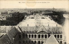 Paris - 7 - Walk of Espalande of Invalides - CPA