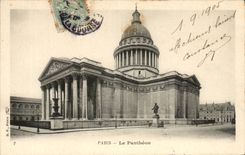 Paris - 5 - the Pantheon CPA