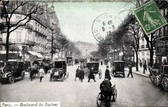 Paris - 9 - Boulevards des Italiens CPA 