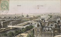 Paris - Les Sept Ponts - CPA 