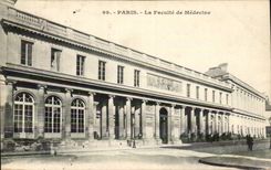 Paris - 5 - the Medical college - CPA