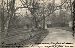 Paris - 6 - Garden of Luxembourg - Allee Picturesque - CPA