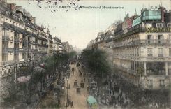 Paris - 18 - Boulevard Montmartre - CPA 