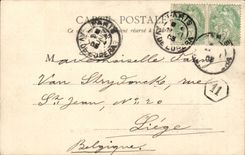 Paris - 16 - Bois de Boulogne - Porte Dauphine - CPA