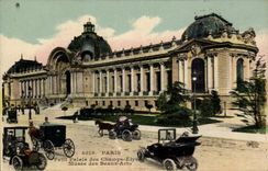 Paris - 8 - Petit Palais of the Fields Elysees- Museum of Beautiful arts - CPA