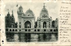 Paris - 1 - Fair Universal 1900 - House of ETAS Plain and Targuie - CPA