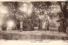 Lourdes - X Station of Martyrdom CPA