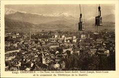 Grenoble - der Aufsatz der Glockeaufsatz Saint Andre - Saint heiliger Joseph Louis CPA