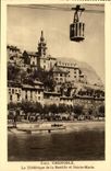 Grenoble - das Teleferic der Bastille und Sainte des Marie CPA