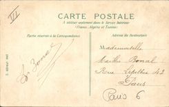 Paris - Pont des Arts et L'Institut - CPA 