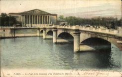 Paris - Le Pont de la Concorde et la Chambre des Deputes - CPA 