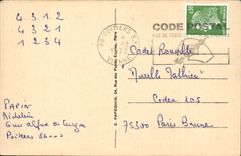 Paris - 8 - Arc de Triomphe of Etoile - Tomb of the Unknown Soldier and the flame of the Souvenir - the CPA