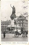 Paris - 10 - Place of the Republic - CPA