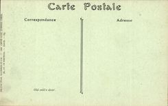 Paris - 1 - La Conciergerie Ancienne porte de cellule - Musee Historique - CPA 