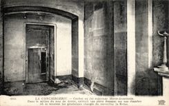 Paris - 1 - La Conciergerie - Musee Historique - Cachot ou fut enfermee marie Antoinette - CPA 