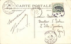 Paris - 8 - Panorama of the Avenue of the Champs Elysees - CPA