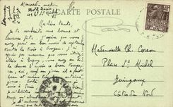 Paris - 1 - Perspective de la Rue de Rivoli - La Statue de Jeanne d'Arc - joan of ark - CPA 