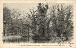 Paris - 16 - Le Bois de Boulogne en Automne - Resovoir de la Grande Cascade - CPA 