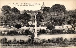 Paris - 6 - Garden of Luxembourg - - CPA