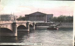 Paris - 1 - Palais Bourbon - Edite par le Bon Marche - CPA 