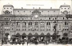 Paris - 8 - Station Saint Lazare - CPA