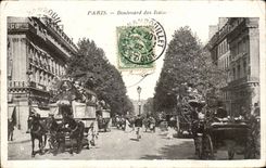 Paris - 9 - Boulevard des Italiens - CPA 