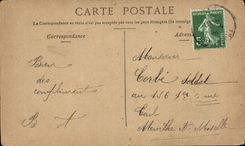 Paris - 1 - La Seine au Pont des Arts - CPA 