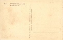 Loaches - the Castle - Eastern Frontage - CPA