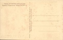 Loaches - the Castle - Tomb of Agnes Sorel - CPA