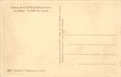 Loaches - the Castle - the Keep - the Room of the Guards - CPA