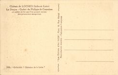 Loaches - the Castle - the Keep - Dungeon of Philippe de Commines - CPA