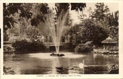 Vichy - Bassin des Cygnes dans le Parc CPA 