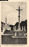 Lourdes - the Breton Martyrdom and Basilica CPA