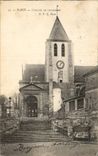 Paris - 20 - Church of Charonne CPA