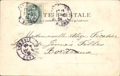 Paris - 20 - Church of Charonne CPA