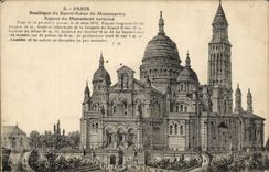 Paris - 18 - Sacre Couer - Montmartre CPA 