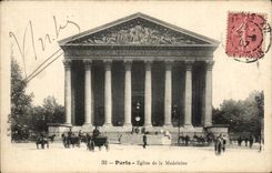 Paris - 8 - the Madeleine - CPA