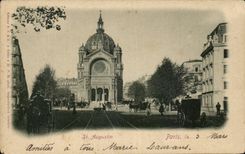 Paris - 1 - Church Saint Augustin - CPA