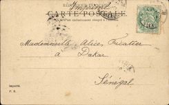 Paris - 1 - Church Saint Augustin - CPA