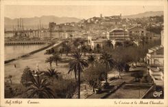 CPA Cannes the casino and the Mount knight