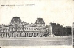 Paris CPA Monument de Gambetta