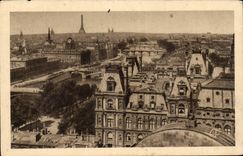 Paris CPA Panorama des huit ponts