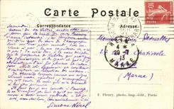 Paris CPA the military academy and the higher school of war Panoramic View (militaria)