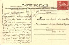 Paris CPA the door St Denis