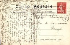 Paris CPA Park of the Chaumont Hillocks the suspended bridge