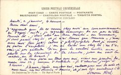 CPA Baudry l'enlevement de Psyche (plafond) Musee Conde chantilly Ange angel